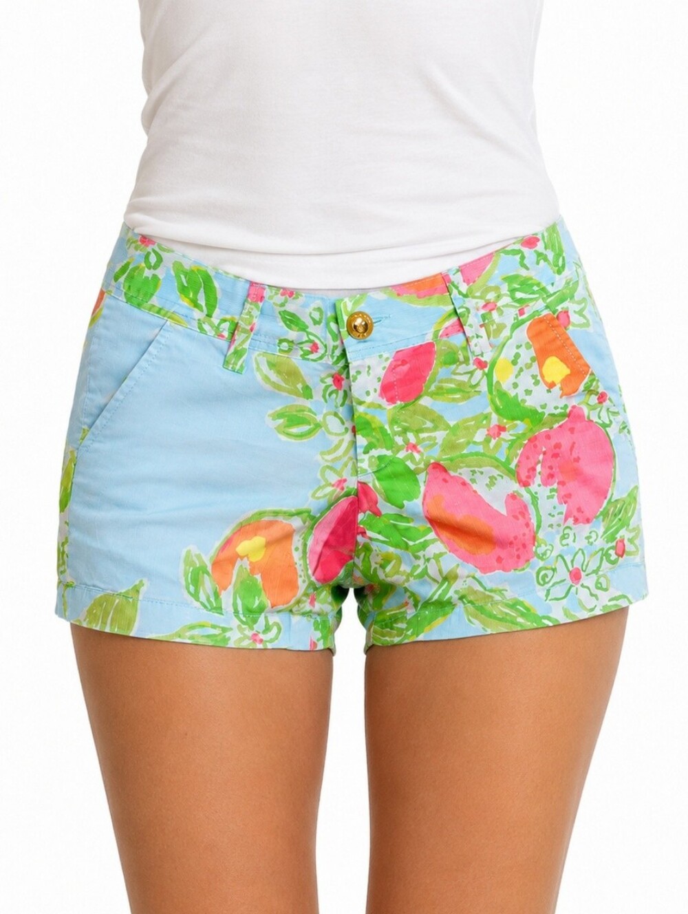 Lilly Pulitzer Callahan Pink Lemonade Shorts